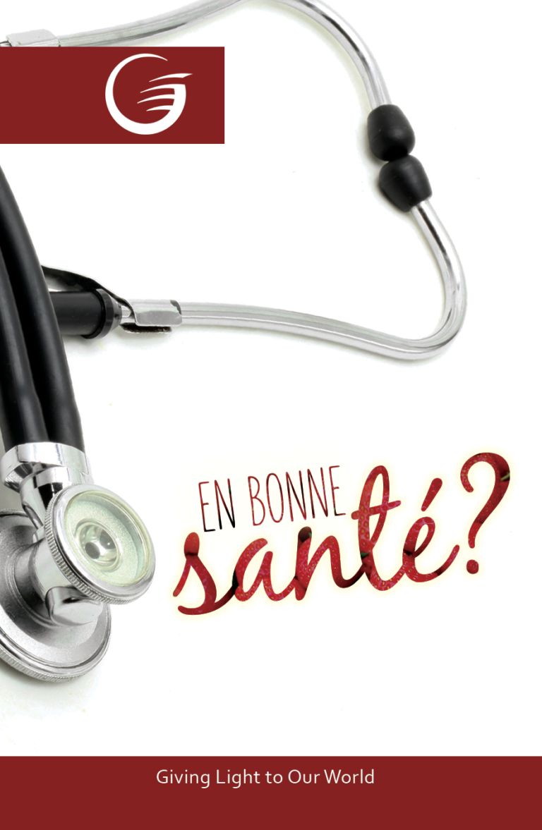 GLOW e.V.-GLOW-Flyer: Schritte zur Gesundheit, Französisch (En bonne santé?)_4542048_