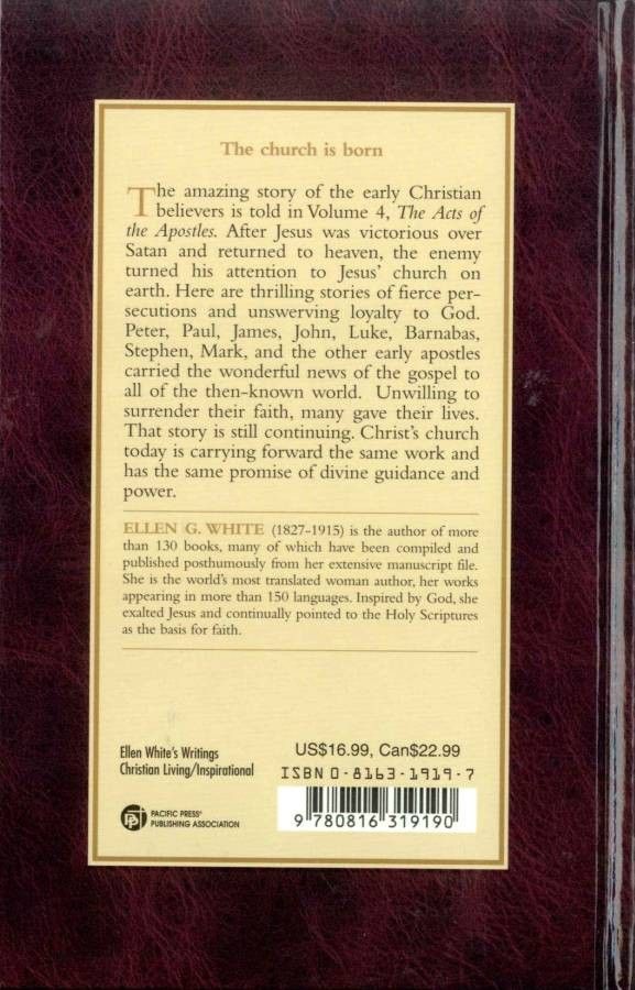 Pacific Press Publishing Association-Gute Nachricht für alle, Hardcover, Englisch (The Acts of the Apostles)_2540542_2 Pacific Press Publishing Association-Gute Nachricht für alle, Hardcover, Englisch (The Acts of the Apostles)_2540542_