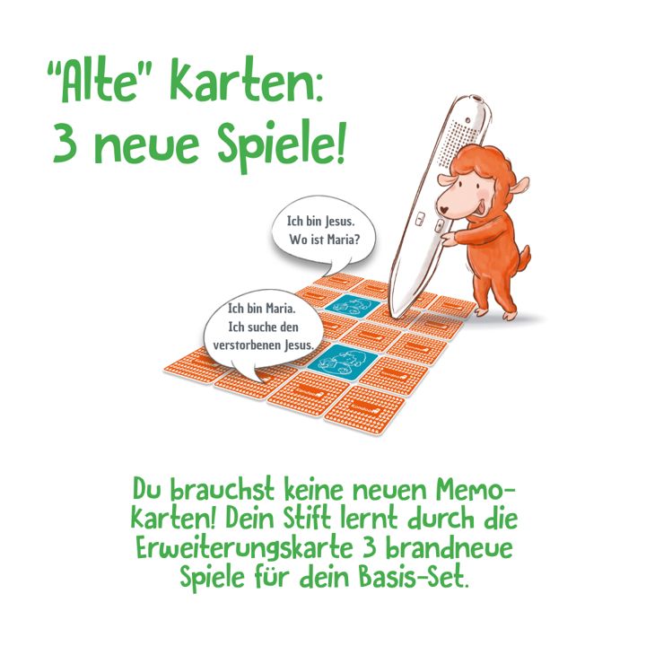 Kondoo Verlag-Bibel-Hör-Memo, Erweiterungskarte Ostern, BOOKii-Spiel_3442992_4 Kondoo Verlag-Bibel-Hör-Memo, Erweiterungskarte Ostern, BOOKii-Spiel_3442992_