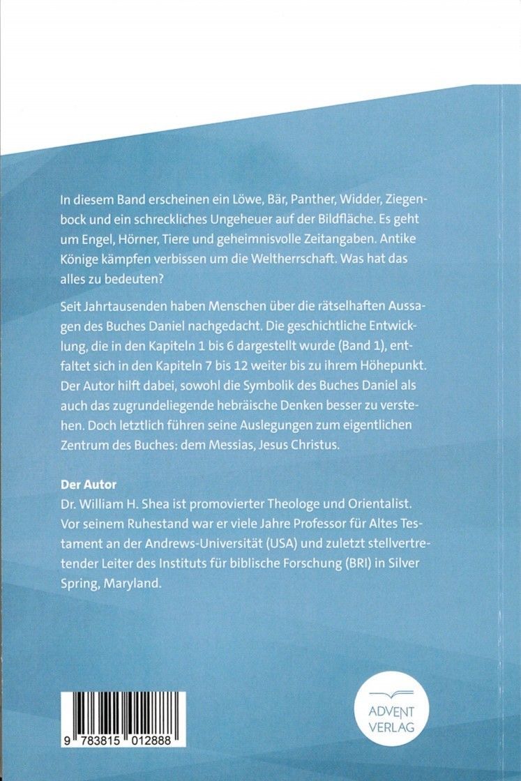 Advent-Verlag GmbH-Das Buch Daniel, Band 2_2421289_