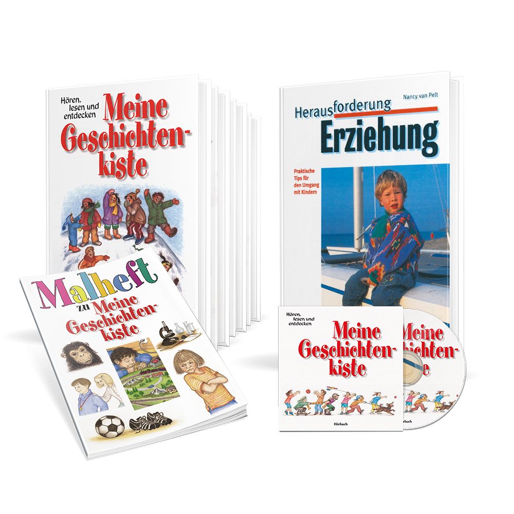 Advent-Verlag Schweiz-Serie: Meine Geschichtenkiste inkl. HB, Malheft, Herausforderung Erziehung_2210238_