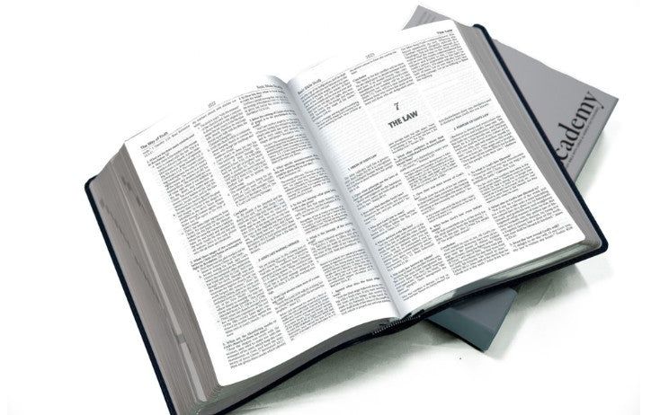 Oklahoma Academy Publishing-Bibel, Englisch, Academy, Kunstleder schwarz, KJV_2542012_