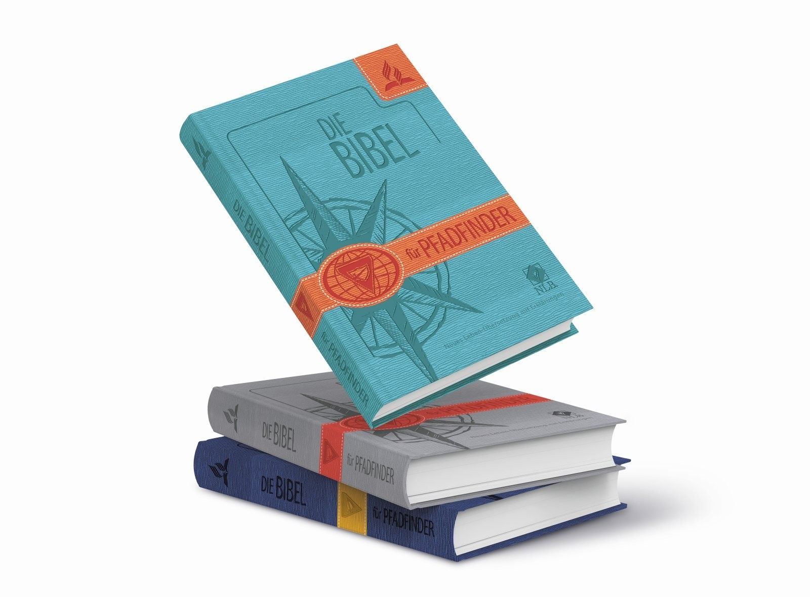 Advent-Verlag GmbH-Bibel, Neues Leben, Pfadfinder, Taschen, blau-gelb_2921799_