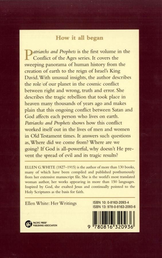 Pacific Press Publishing Association-Wie alles begann, Softcover, Englisch (Patriarchs and Prophets)_2540533_