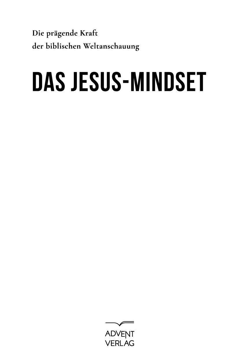 Advent-Verlag GmbH-Das Jesus-Mindset_2422796_