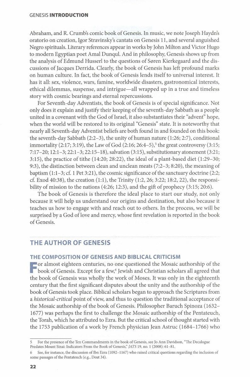 Pacific Press Publishing Association-SDA International Bible Commentary 1 - Genesis, Englisch_2540817_11 Pacific Press Publishing Association-SDA International Bible Commentary 1 - Genesis, Englisch_2540817_