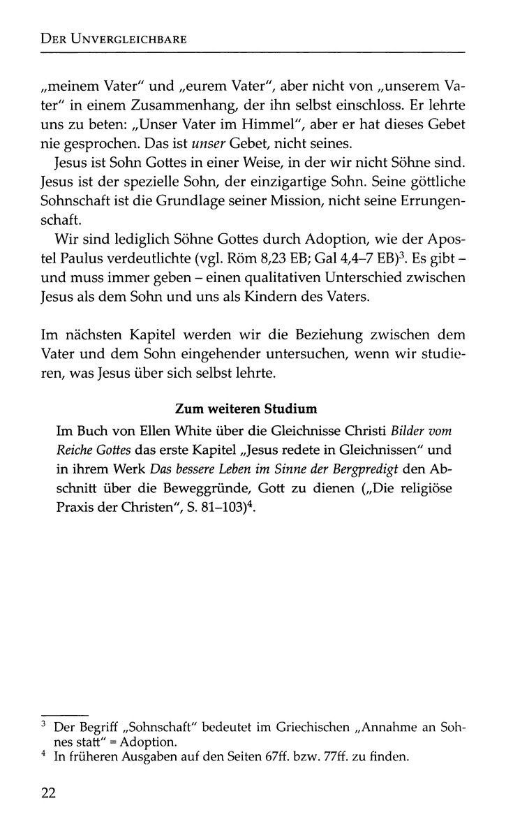Advent-Verlag GmbH-Der Unvergleichbare, Band 2_2420833_