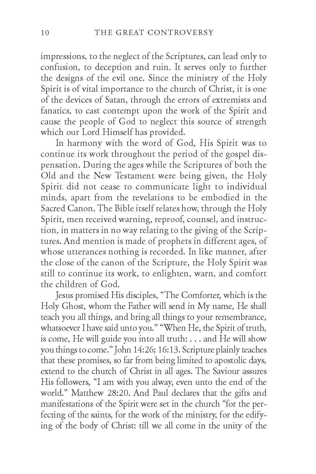 Advent-Verlag Schweiz-Vom Schatten zum Licht, Missionsausg. Englisch AVS (The Great Controversy)_2512116_