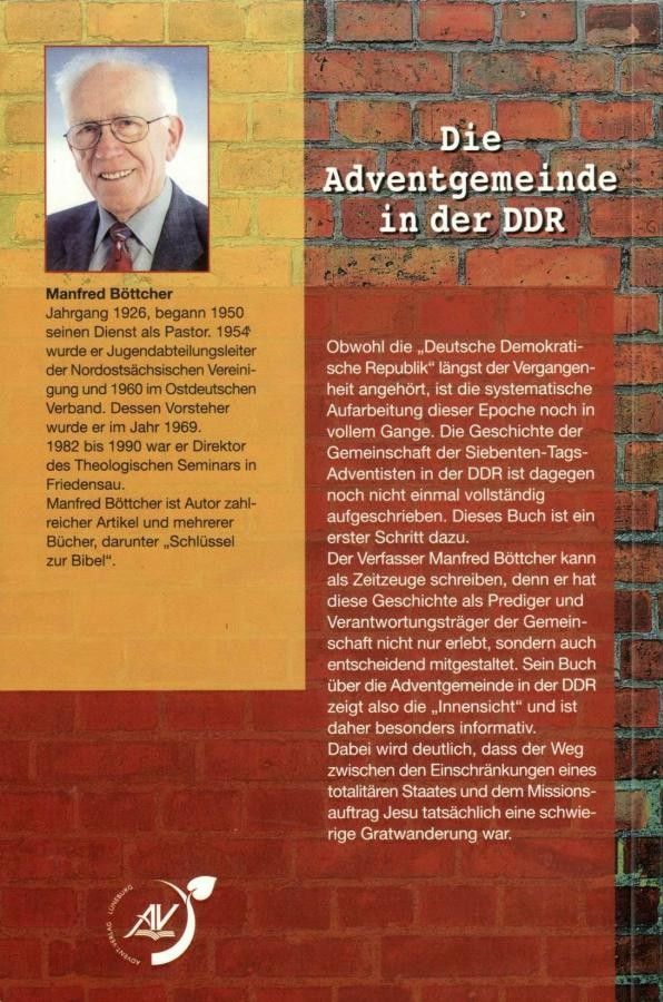 Advent-Verlag GmbH-Die Adventgemeinde in der DDR_2420084_2 Advent-Verlag GmbH-Die Adventgemeinde in der DDR_2420084_
