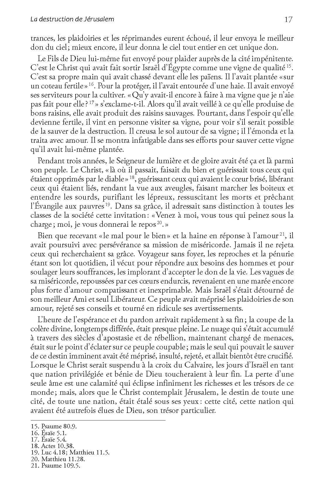 Advent-Verlag Schweiz-Vom Schatten zum Licht, Missionsausg. Französisch AVS (La grande controverse)_2512117_