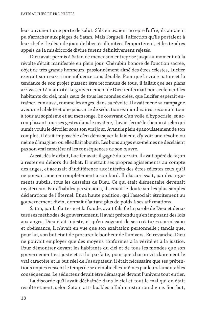 Advent-Verlag Schweiz-Wie alles begann, Missionsausg., Französisch AVS (Patriarches et prophètes)_2513025_