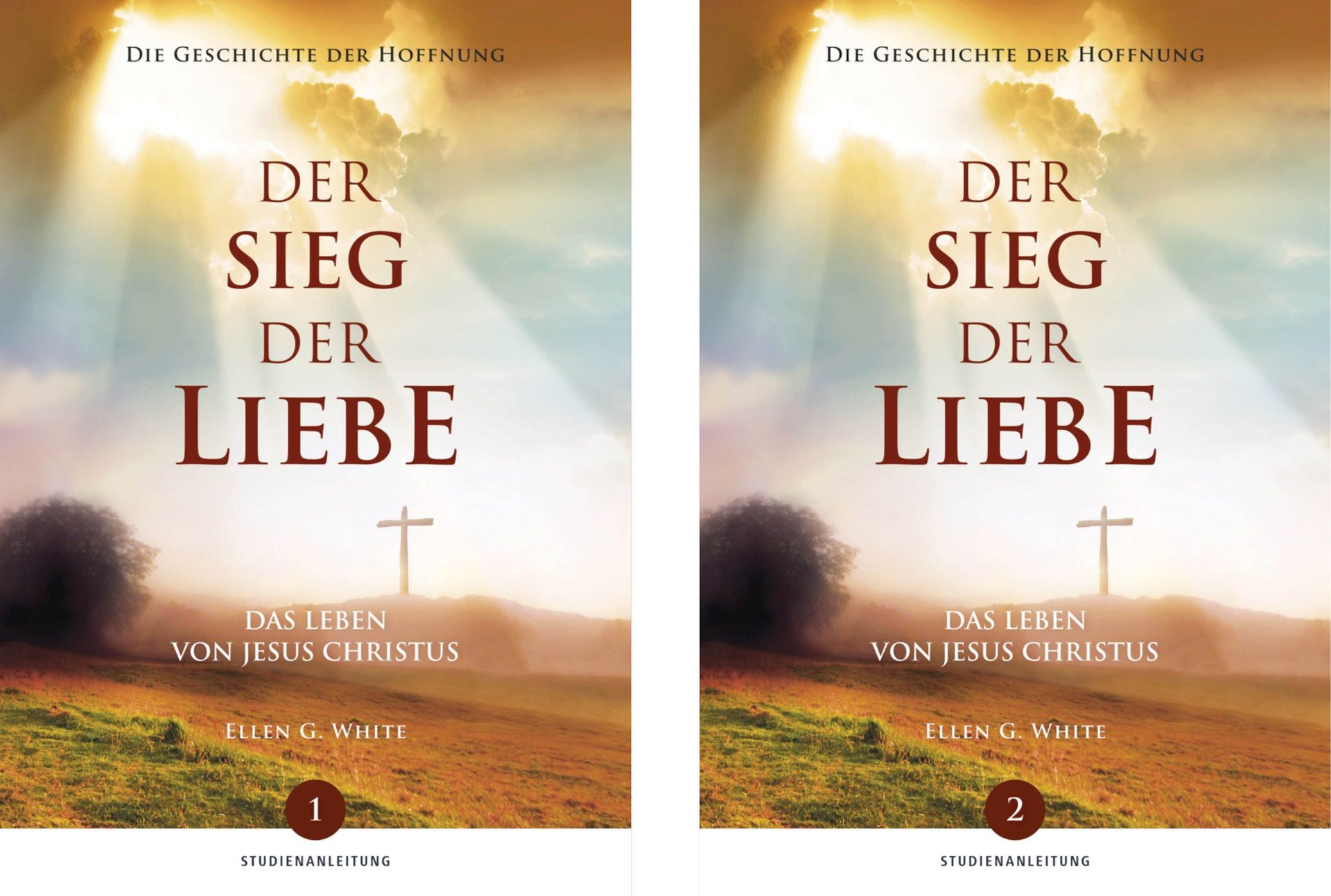 Advent-Verlag Schweiz-Serie: Der Sieg der Liebe, Studienanleitung 1 + 2_2412606_